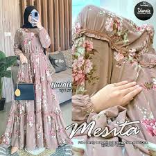 Kain yang tipis ini dapat ditenun dari berbagai jenis tekstil yang sintetis. Harga Gamis Sifon Terbaik Dress Muslim Fashion Muslim Mei 2021 Shopee Indonesia