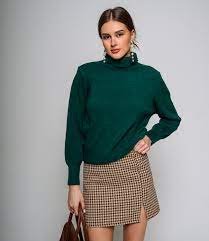 Свитер КТ3637 (1), цвет изумрудный - купить женские свитеры оптом