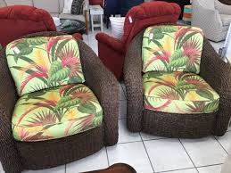 Swivel Woven Rattan Tropical Chair