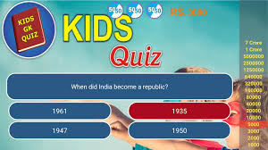 We're about to find out if you know all about greek gods, green eggs and ham, and zach galifianakis. Gk Kids Quiz For Android Apk Download
