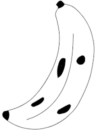É rica em potássio e hidratos de carbono. Frutas Frutas Para Colorir Desenhos De Frutas Banana Desenho