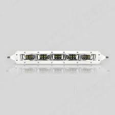 Aurora 10 Inch Led Single Row Marine White Series Light Bar Scene Beam 50w Ebay
