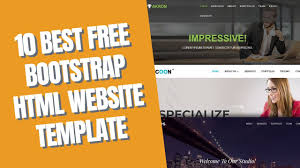 top 10 best free bootstrap html