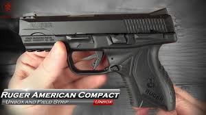 ruger american compact unbox and field