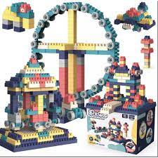 Bộ Đồ Chơi Xếp Hình Lego Vòng Quay Khổng Lồ, 520 chi tiết Khi chơi lego