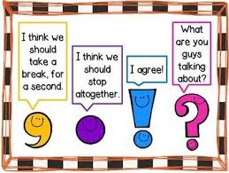 Punctuation Anchor Charts Clip Art Library