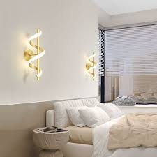 Led Wall Light 12w Modern Spiral Indoor