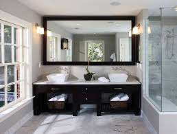 This master bathroom features a double sink vanity with dark brown wooden cabinets and neutral granite countertops. 24 Double Bathroom Vanity Ideas Bathroom Designs Design Trends Premium Psd Vector Downloads