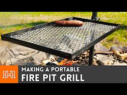 Making A Portable Fire Pit Grill I