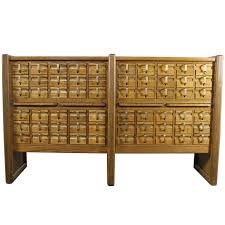 The drawers open and close smoothly and with 30 drawers there are a variety of options for storage. Card Catalog Drawers 6 For Sale On 1stdibs