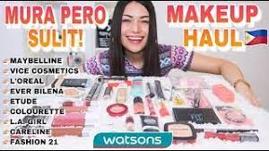 local affordable makeup haul 2019