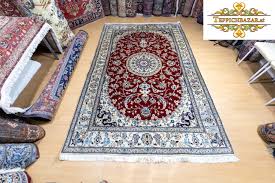 knotted antique persian carpet tabriz