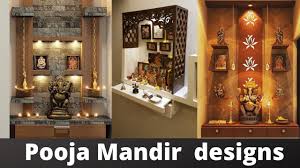 pooja mandir design in living room