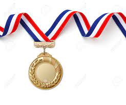 Gold Medal On White Background Stock Photo, Picture and Royalty Free Image.  Image 49161905.