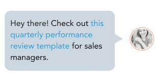 The Sales Managers Guide To Performance Reviews Free Template