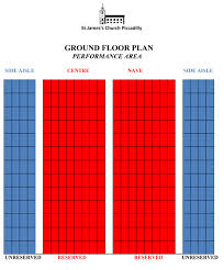 Seating Chart For St Jamess Church Piccadilly Blake
