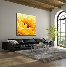 Extra Large Wall Art Sunflower Painting