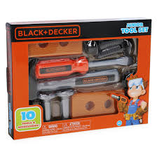 Sign up for a myblack+decker account for quick and easy access to saved products, projects, discussions, and more. Black Decker Junior Tool Set 10 Piece Let Go Have Fun