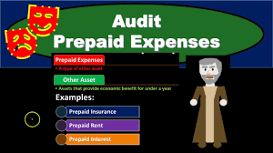 Common examples of prepaid expenses would be a prepaid insurance account, prepaid rent account, utilities, legal fees, and subscriptions. Audit Prepaid Expenses Youtube