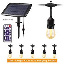 china solar powered outdoor string