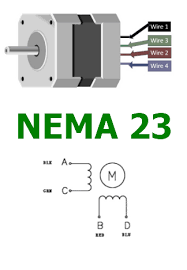 nema23 datasheet stepper motor