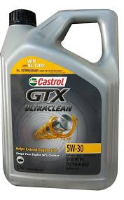 vehicle castrol gtx ultraclean 5w 30