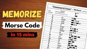 how i learn morse code in 15 min my