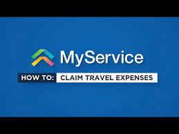 claim travel expenses with myservice