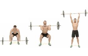 We're referring to a full squat clean where the bar is received in the rack position, followed up with a front squat. What To Exercise For A Good Looking Body