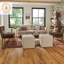 pergo xp catalina acacia 10 mm t x 6 1 in w waterproof laminate wood flooring 20 2 sqft case