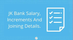 Jk Bank Salary 2018 All About Jk Bank Salary Structure