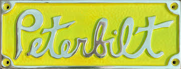 Showsknz Vintage Peterbilt Name Plates