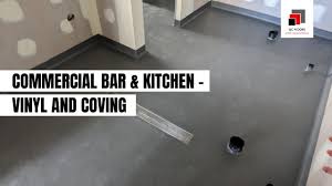 coving for bar and kitchen floors