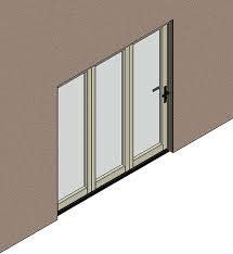 Folding Doors Size 3 Panel Aluminium