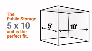 5x10 storage unit public storage