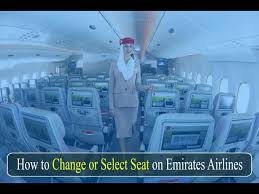 select seat on emirates airlines flight