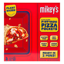 plant based pepperoni pizza pockets