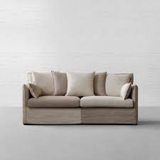 Long Island Fabric Slipcover Dual Sofa