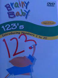brainy baby 123s dvd kids ages 2 5