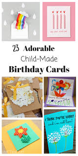 Happy 7th birthday to a truly. Homemade Cards For Kids To Make How Wee Learn