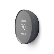 google nest thermostat smart programmable wi fi thermostat charcoal nest thermostat trim kit charcoal ga03701