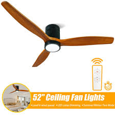 52 Inch 3 Blades Ceiling Fan Lights