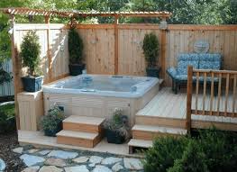 Everyone wants to be surround of comfortable and cozy space, which reflects our essence. 63 Hot Tub Deck Ideas Secrets Of Pro Installers Designers