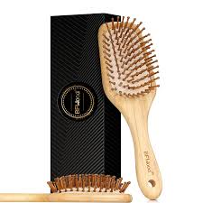 anti static soft grip paddle hair brush
