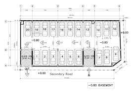 Basment Parking Floor Plan Design