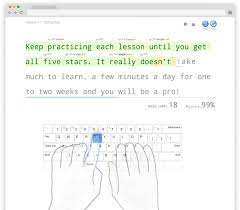 learn touch typing free typingclub