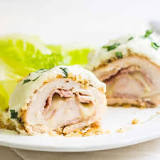 What is the blue in chicken cordon bleu?