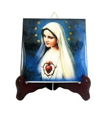 Catholic Art Our Lady Of Fatima Virgin