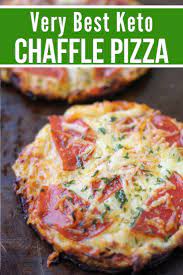 As the bun for a cheeseburger; The Best Keto Pizza Chaffle Recipe Kasey Trenum