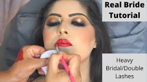baraat makeup tutorial real bride
